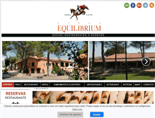 Tablet Screenshot of fincaequilibrium.com